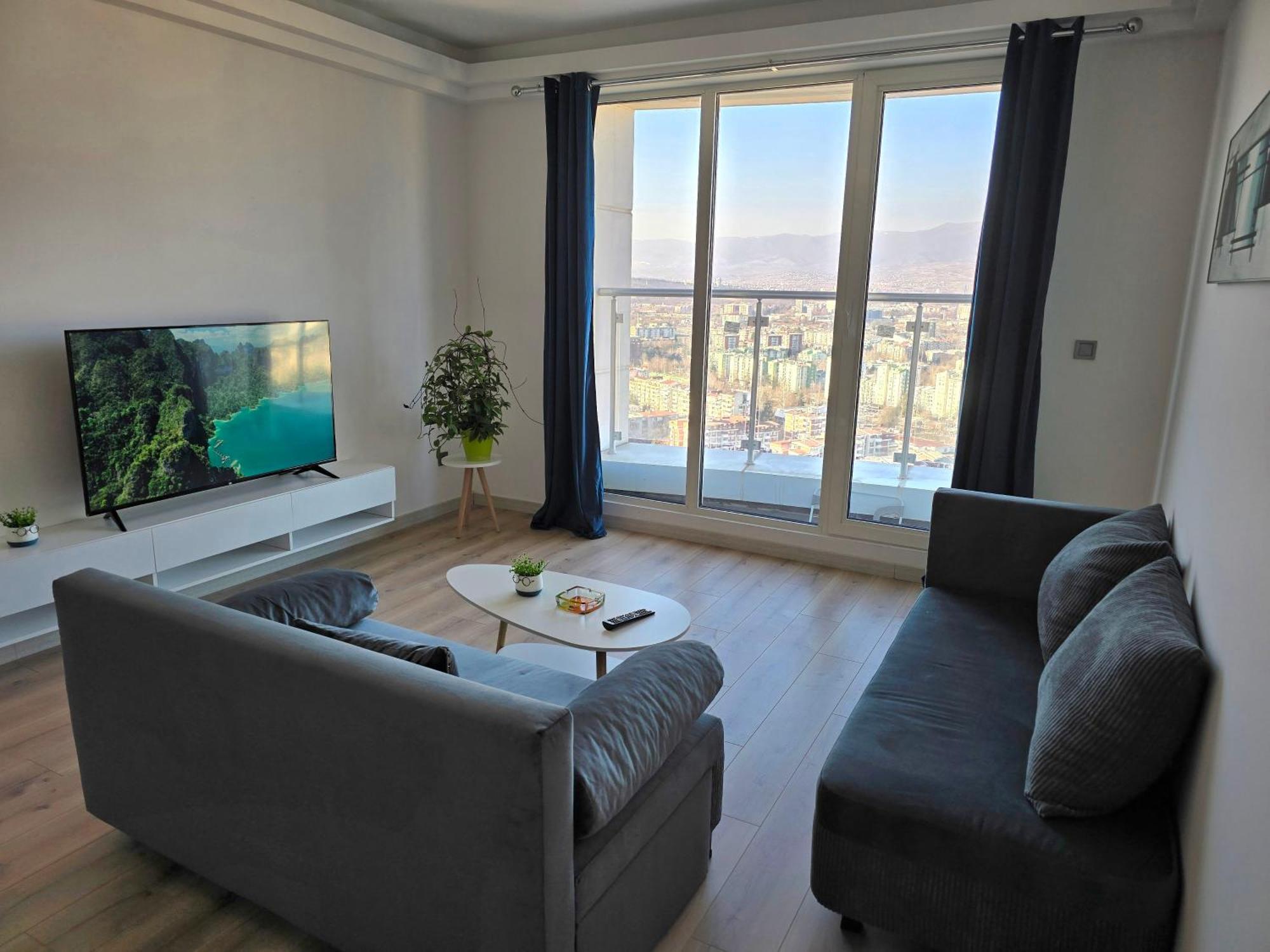 Cevahir Sky City Apartment With Spa, Pool & Fitness Included Skopje Exterior photo