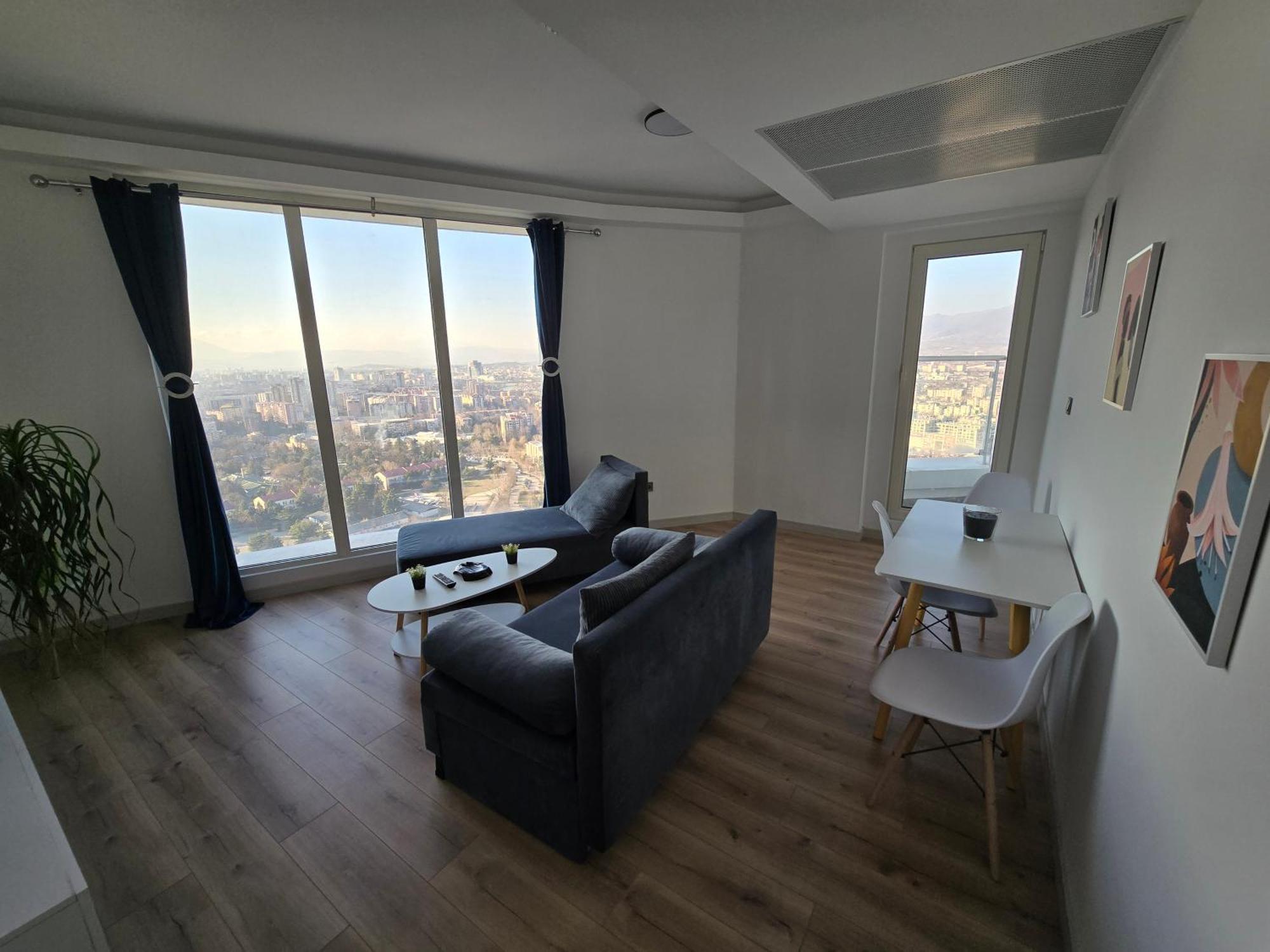 Cevahir Sky City Apartment With Spa, Pool & Fitness Included Skopje Exterior photo
